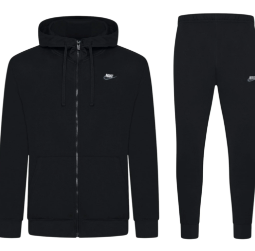 Nike Foundation Black Tracksuit