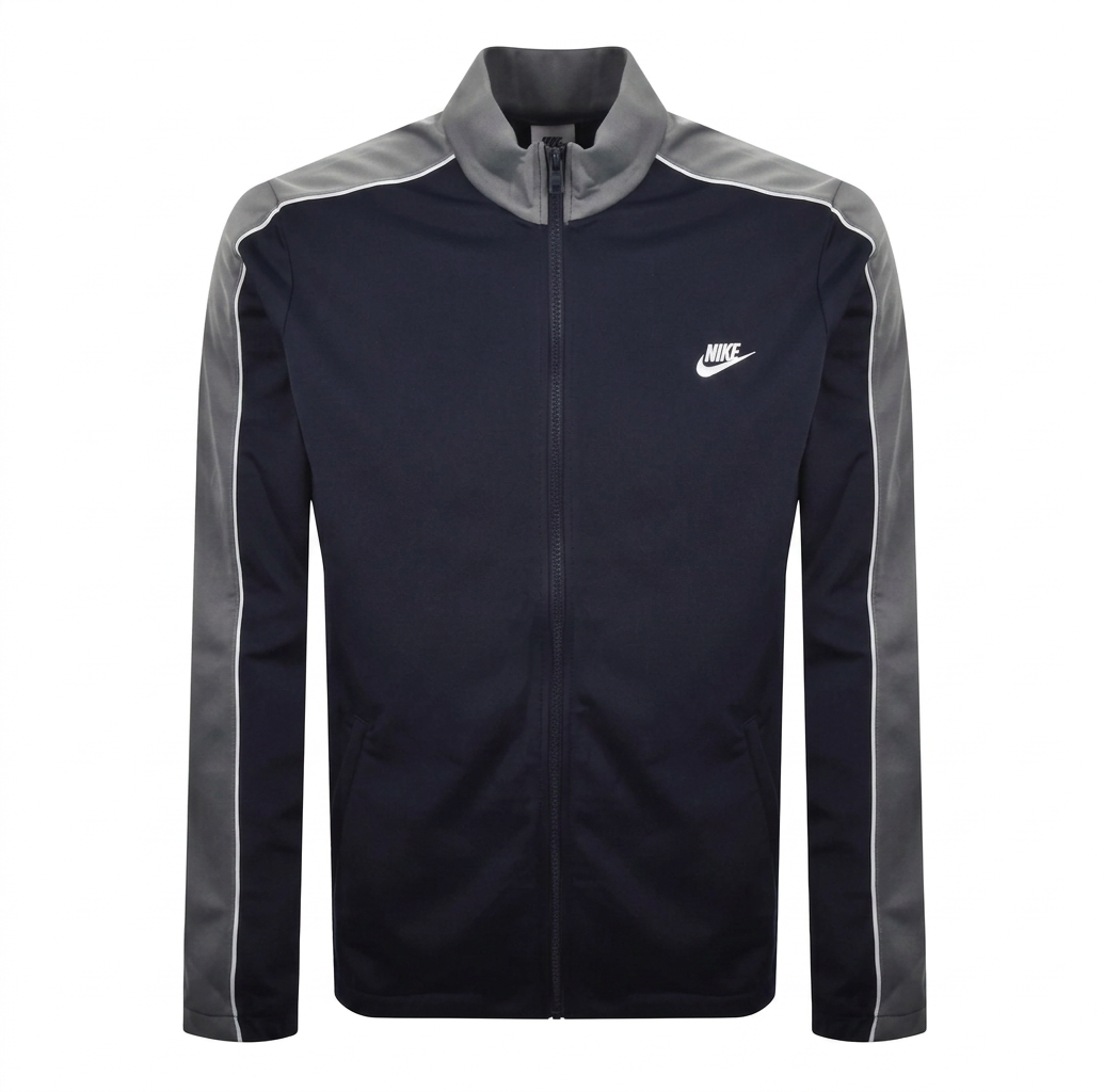Nike Club Navy Grey Hoodie