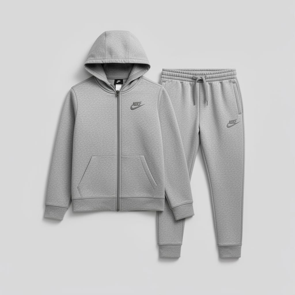 Nike Unlimited Fleece Heather Grey Tracksuit