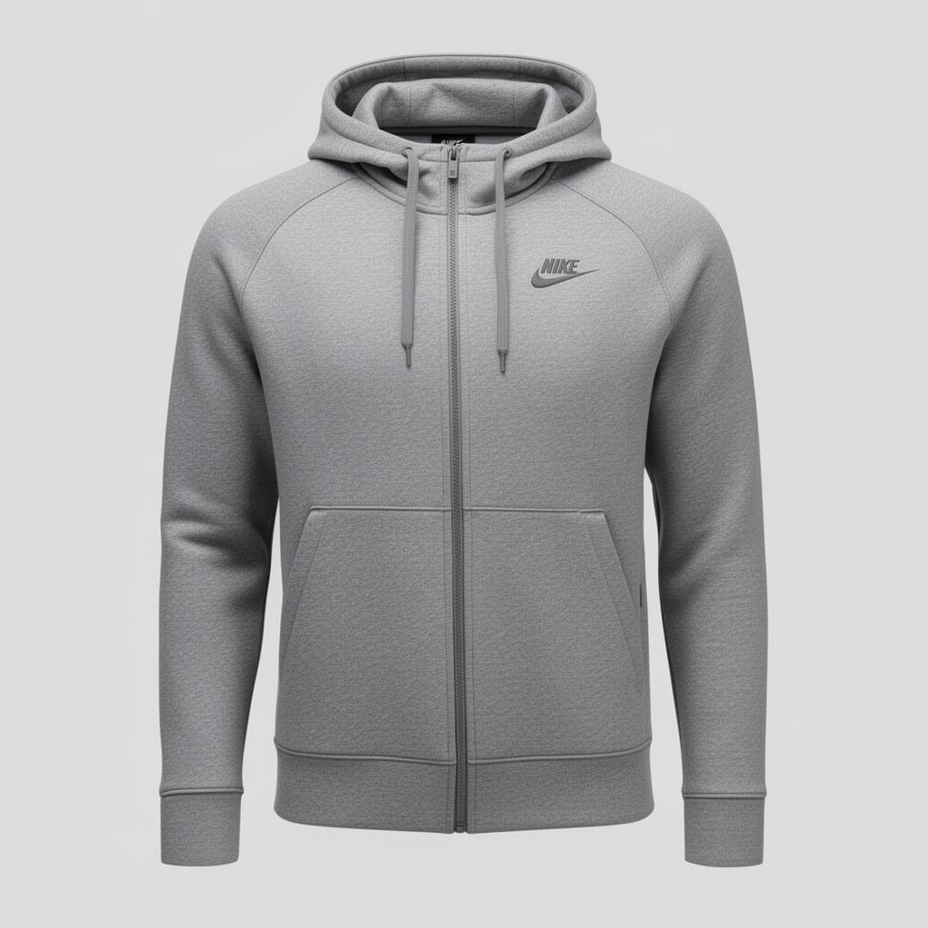 Nike Unlimited Fleece Heather Grey Hoodie