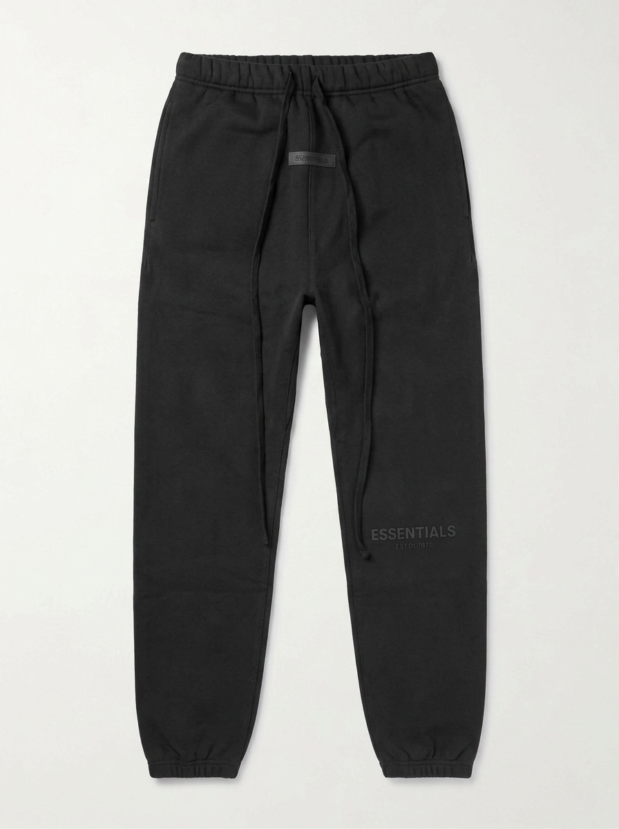 Fear of God Essentials Tonal Black Joggers