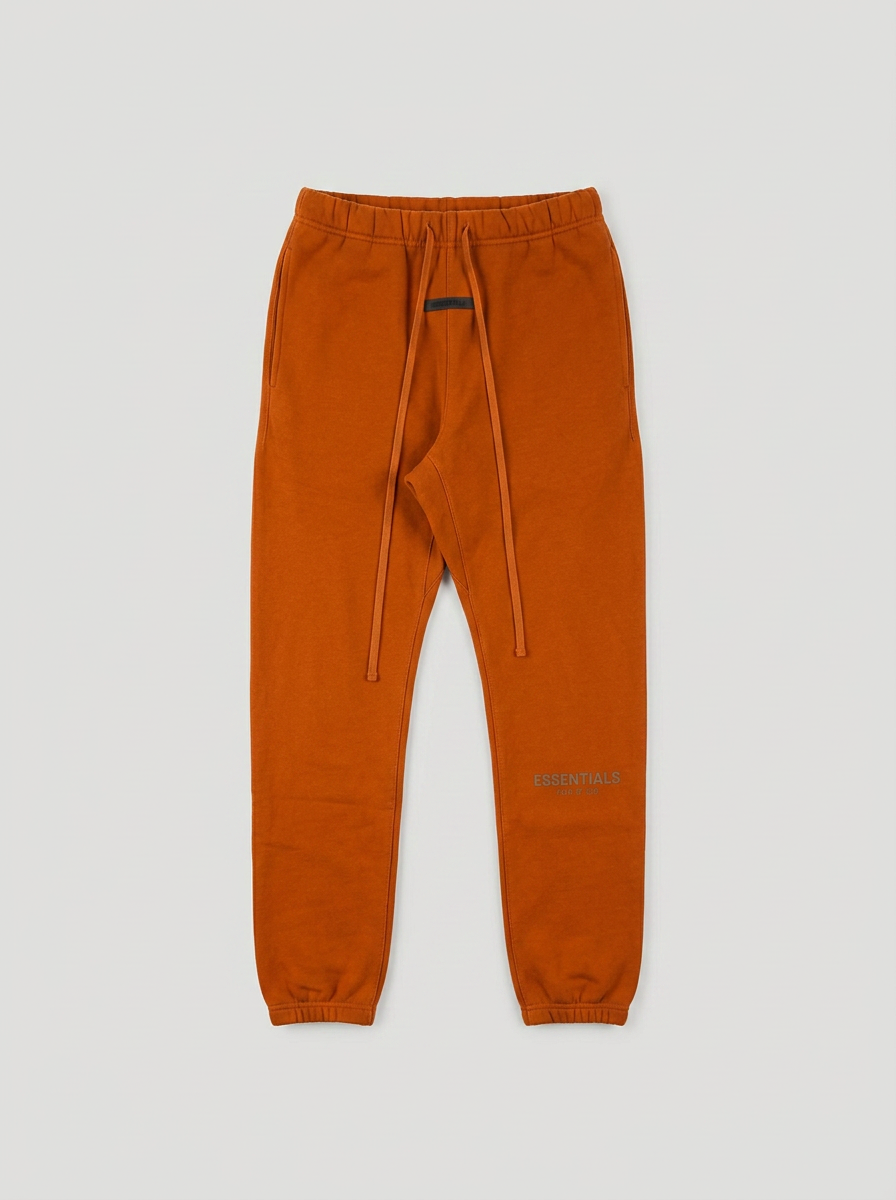 Fear of God Essentials Burnt Orange Joggers
