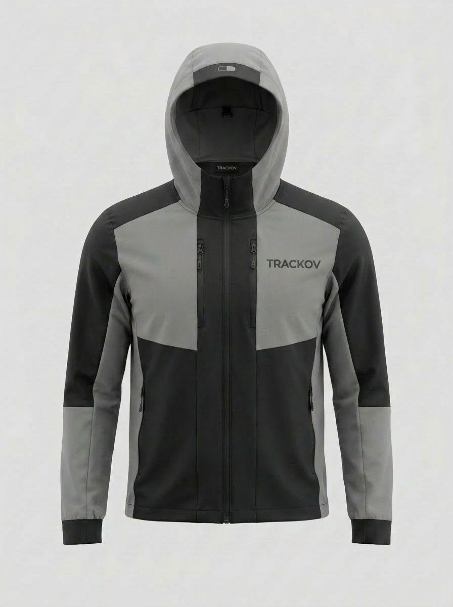Trackov Charcoal Grey Hoodie