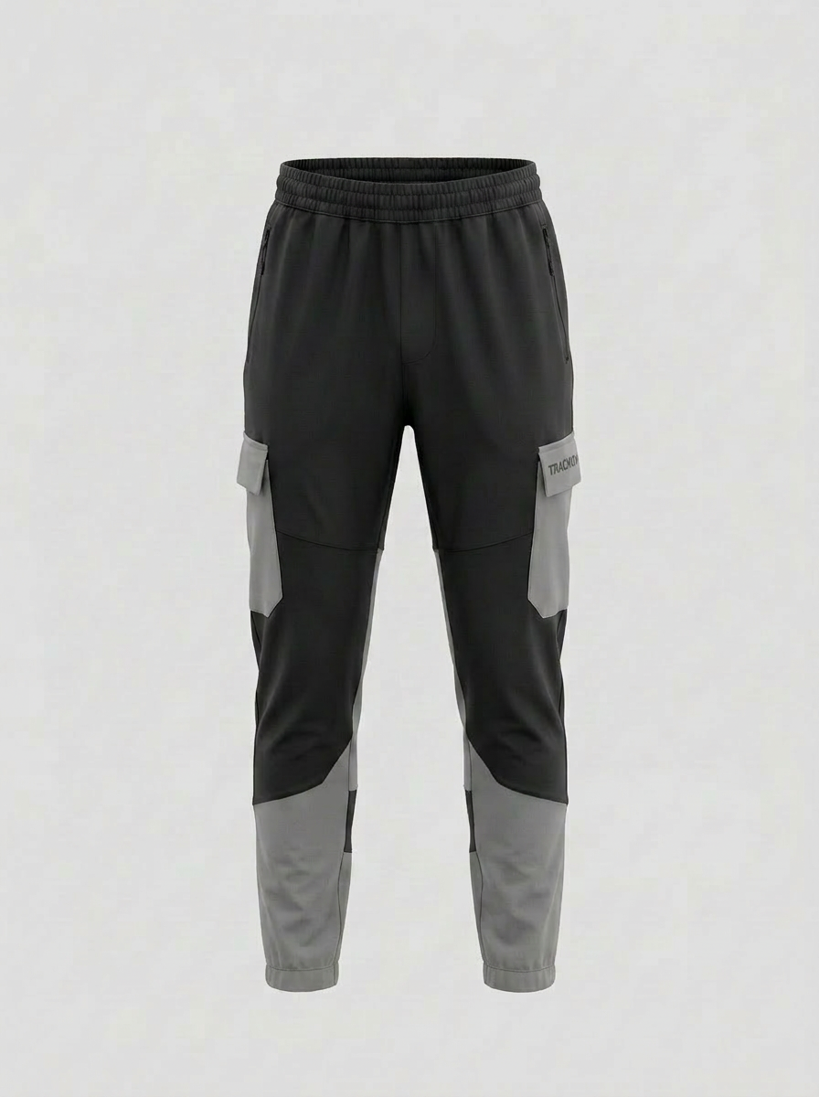 Trackov Charcoal Grey Joggers